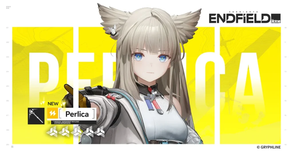 perlica best caster arknights endfield 6 star electric element operator