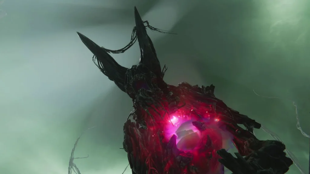 Players facing a massive stardust creature in Once Human Season 3 Aberrant Progeny