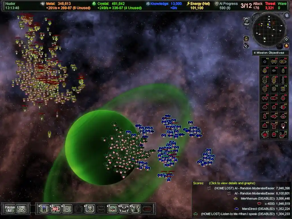 Alliance warfare large scale battles in Project Entropy MMO