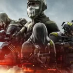Battlefield 6 Season 3 armed soldiers in tactical gear holding assault rifles and machine guns against dramatic sky backdrop